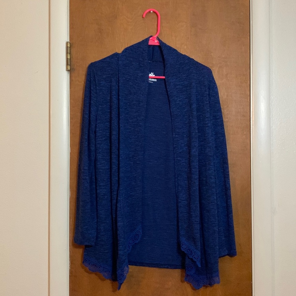 Justice, size girls 14 , blue sweater
